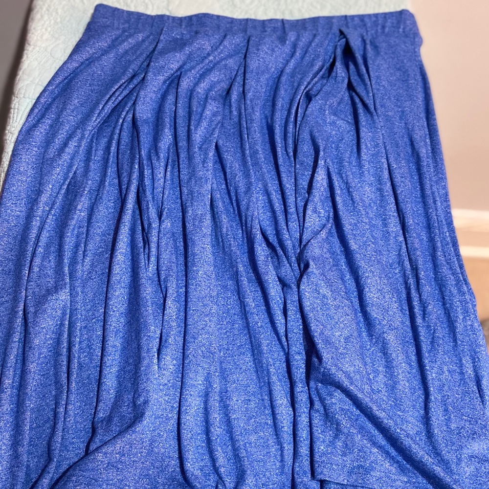 Knee length skirt